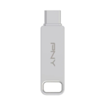 PNY 64GB DUO LINK USB 3.2 Type-C Dual Flash Drive for Easy Storage